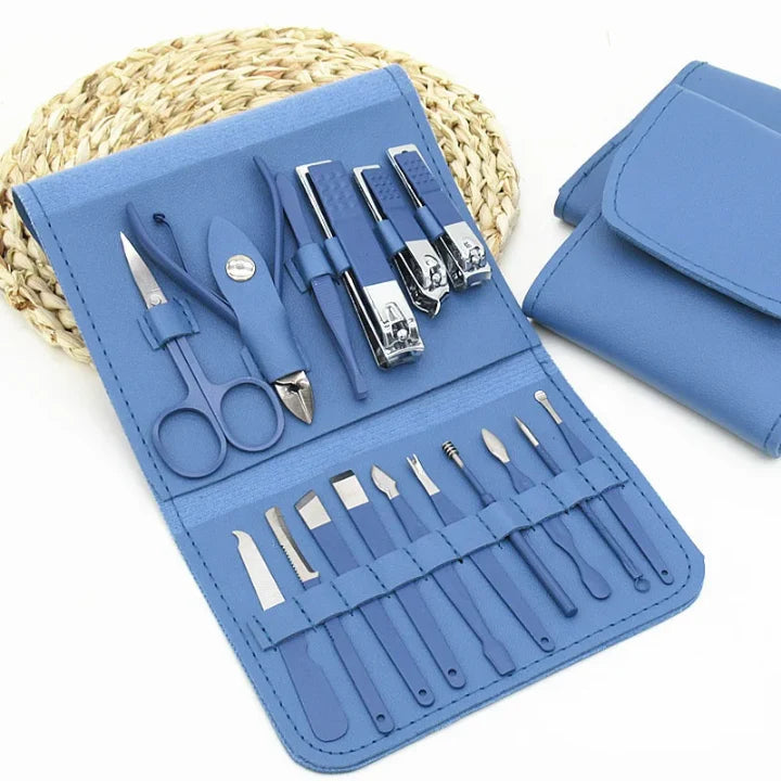 16 in 1 Professional Manicure & Pedicure Kit — Nail Clippers