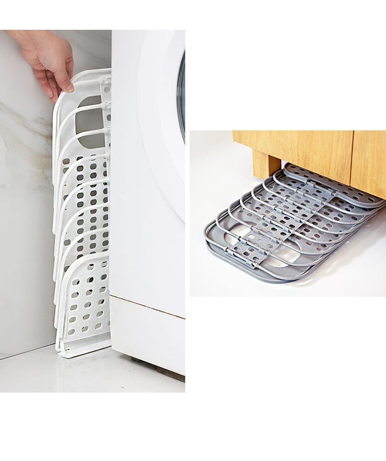 WALL MOUNTED  FOLDABLE  LAUNDRY  BASKET