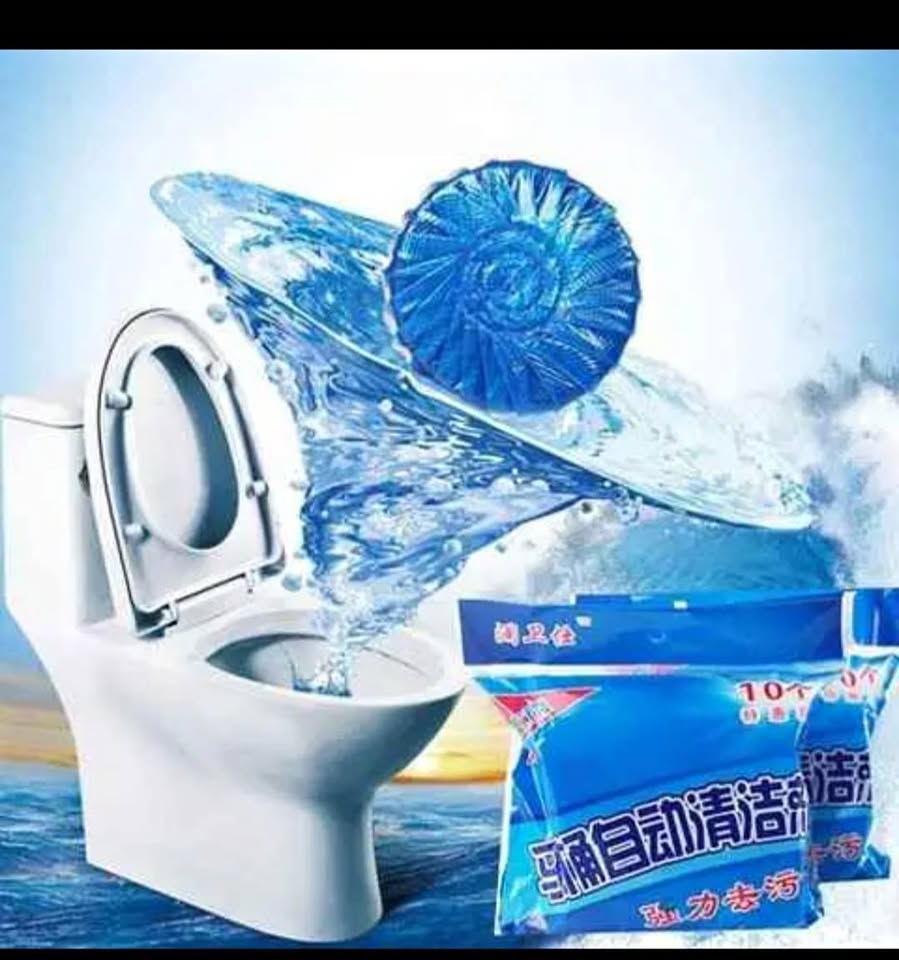 Blue Commode Cleaning Tablet