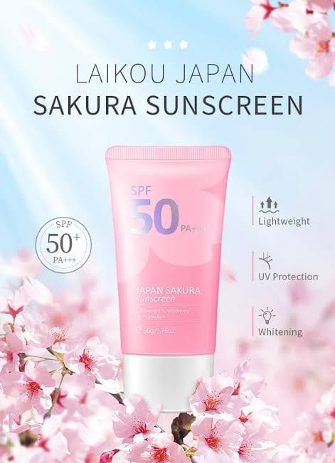 Japan Sakura sunscreen