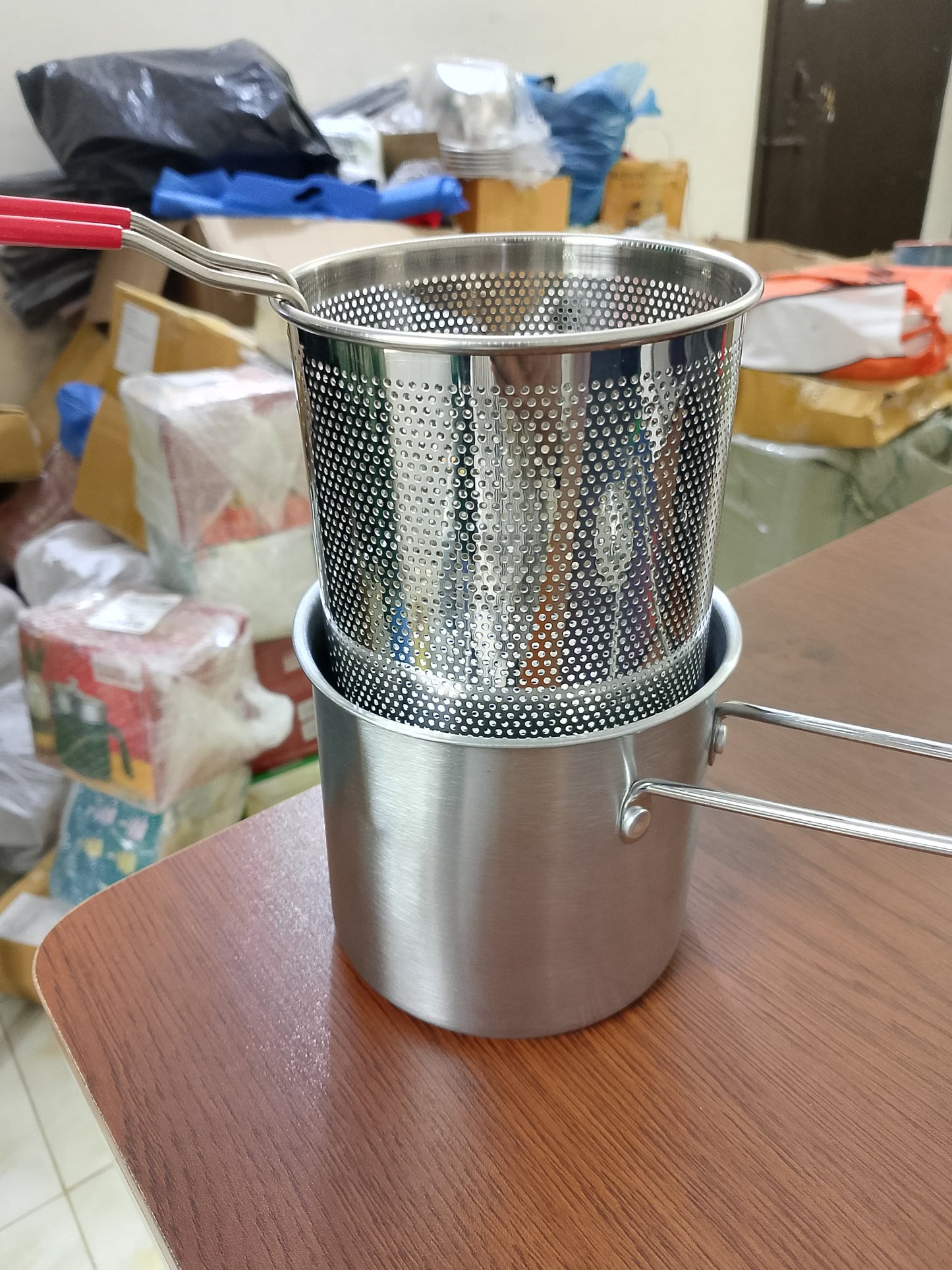 Deep Frying Pot