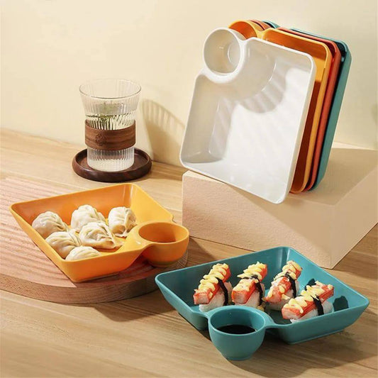 Multipurpose 4 Pcs dumpling plate set