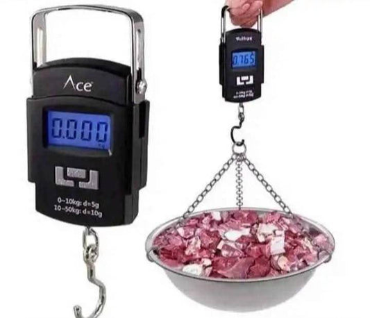 ✨ Portable Digital Weight Scale with LED Backlight ✨