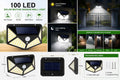Waterproof auto sensor solar LED