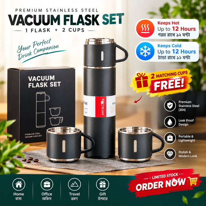 500 ML stainless Steel Vacuum Flask