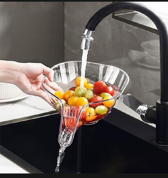 Multi-functional Drain Basket 2024 New Strainer Funnel Kitchen Sink Drain