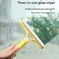 3-in-1 Multipurpose Water Glass Wiper Scraper Cleaner With Spray