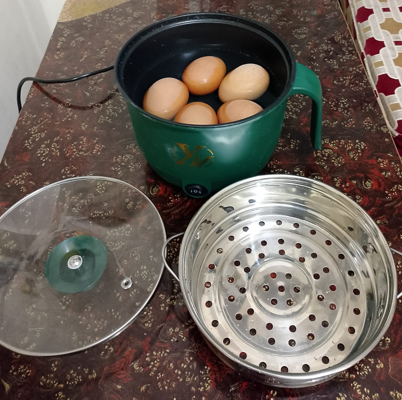 Double Layer Mini Electric Cooker