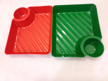 Multipurpose 4 Pcs dumpling plate set