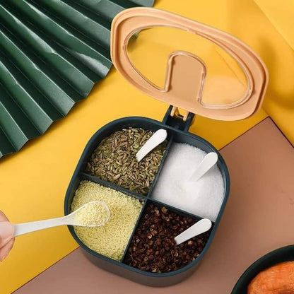 ৪ কম্পার্টমেন্ট মশলা জার"