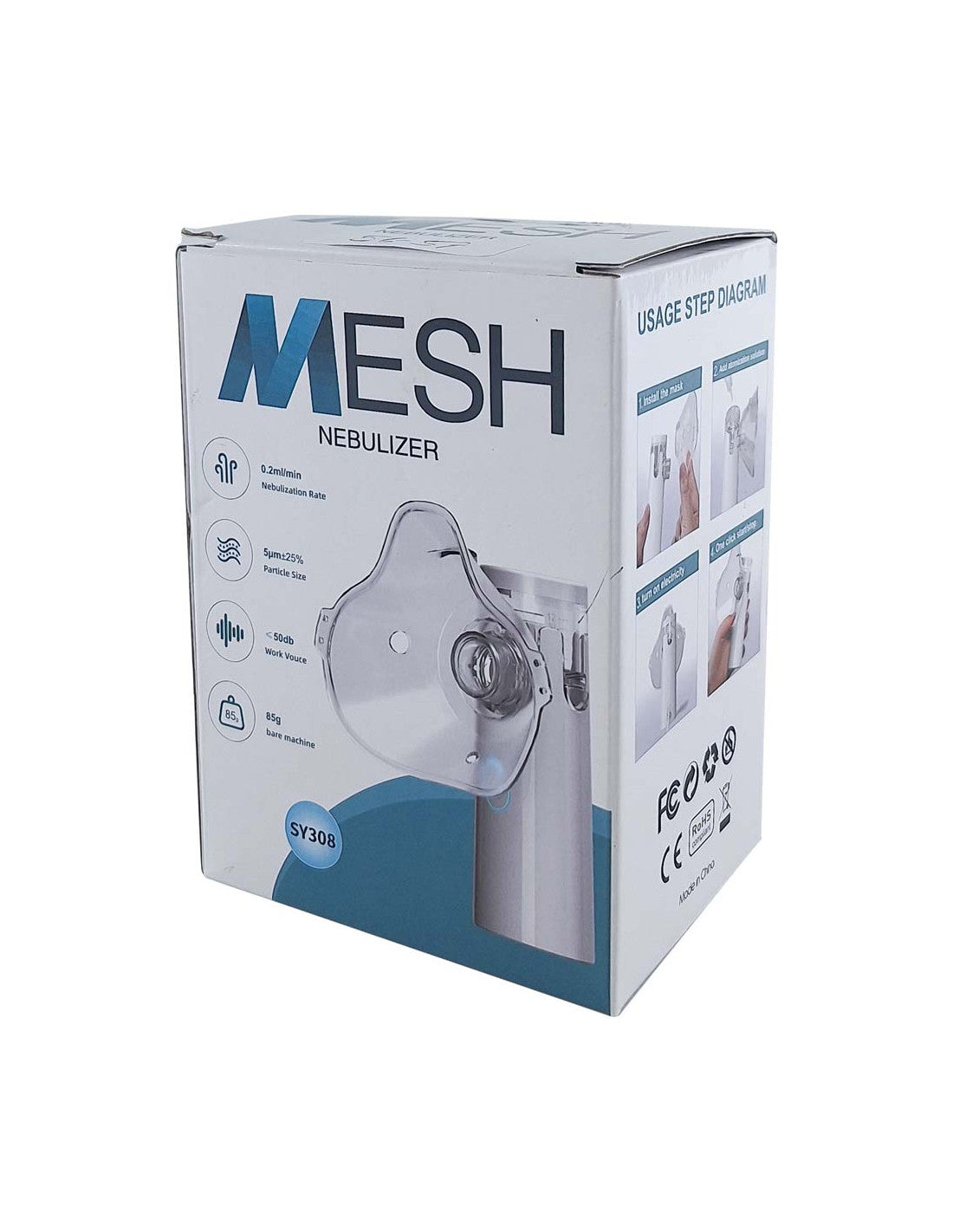 Rechargeable Portable Mesh Nebulizer