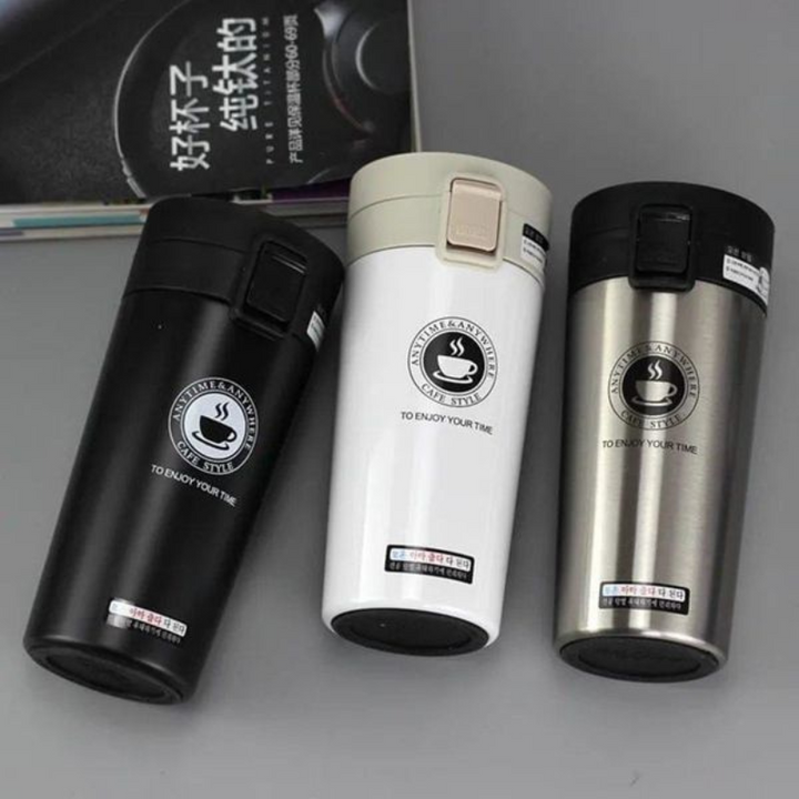 Thermos Stainless Steel Travel Mug - 380ml Sky line shopper Home Appliances At0vqb Rf