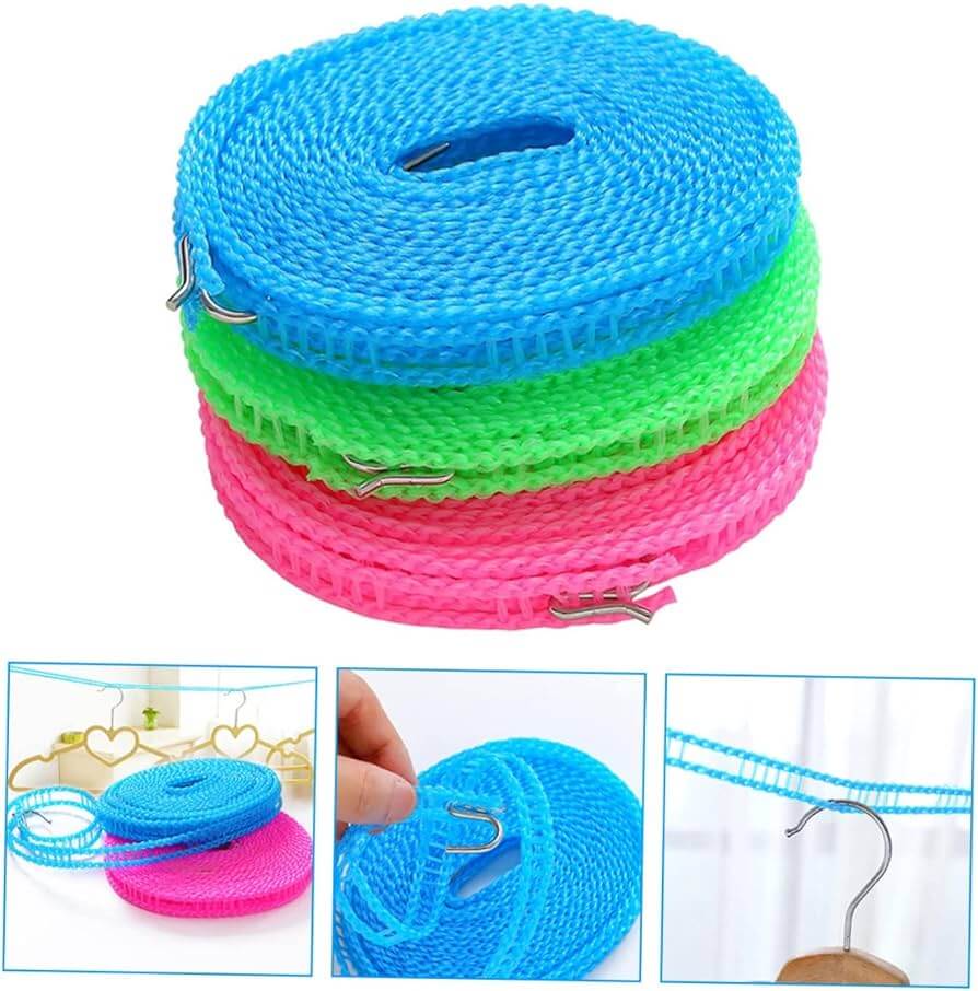 Cloth Hanging Rope  (2 পিস)