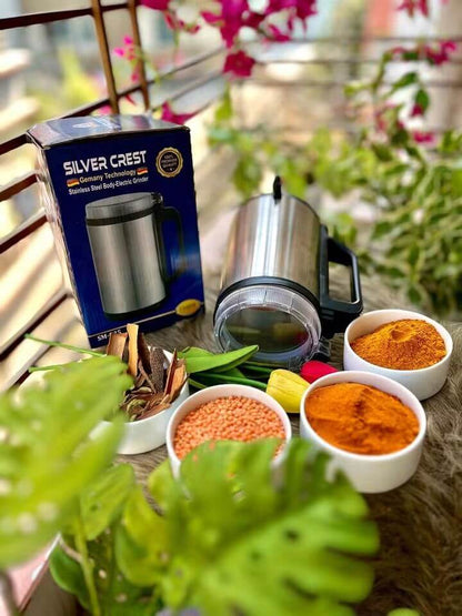 Silver Crest Stainless Steel Electric Grinder -7500 Watt