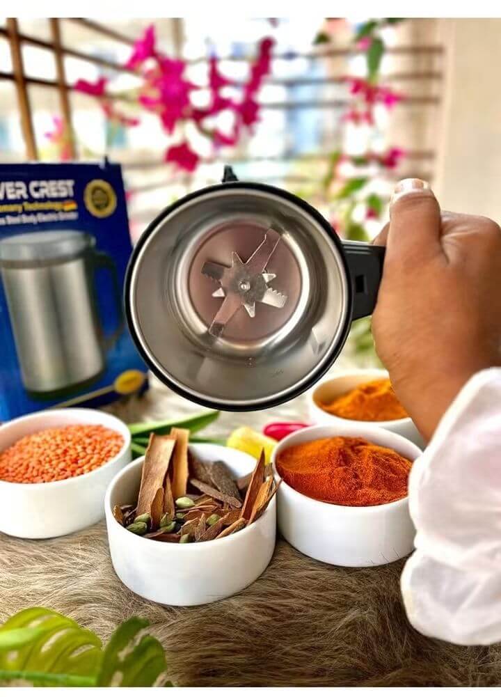 Silver Crest Stainless Steel Electric Grinder -7500 Watt