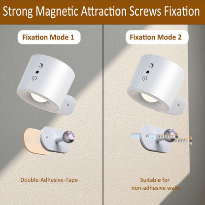 LED Wall Lamp - Dual-Sided Spotlight & Night Light
