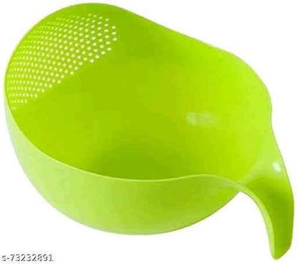 Plastic Washing Bowl For Rice Vegetables Fruits
