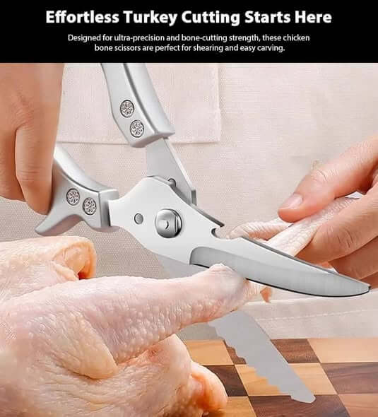 Powerful Chicken Bone Scissors