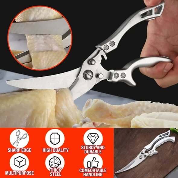 Powerful Chicken Bone Scissors