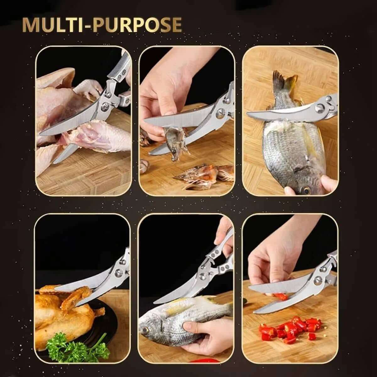 Powerful Chicken Bone Scissors