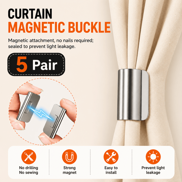 Premium Magnetic Curtain Clip