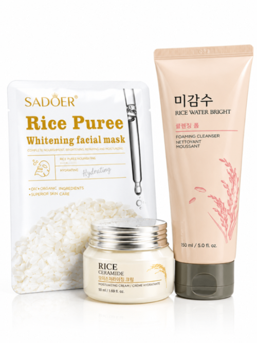 Rice Cream and Rice Facewash