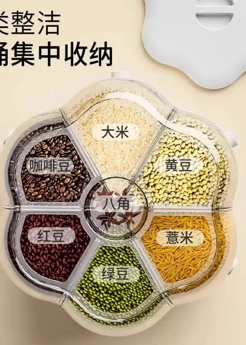 Rotating Grain Storage Box – 10L Capacity