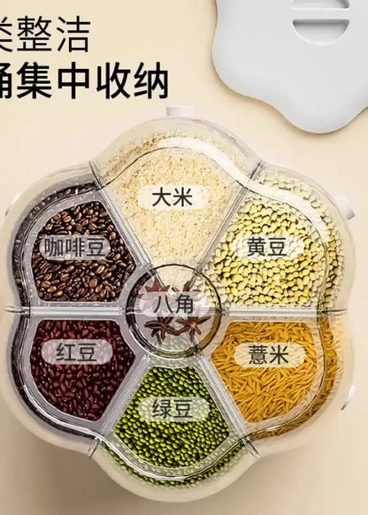 Rotating Grain Storage Box – 10L Capacity