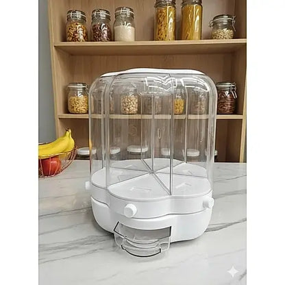 Rotating Grain Storage Box – 10L Capacity