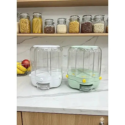 Rotating Grain Storage Box – 10L Capacity