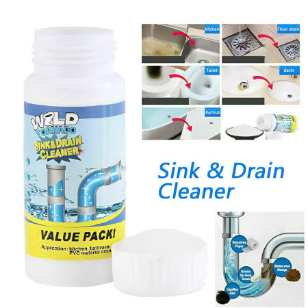 Sink & Drain Cleaner Powder