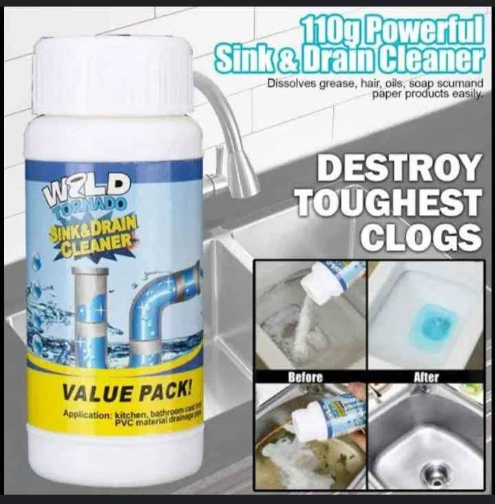 Sink & Drain Cleaner Powder