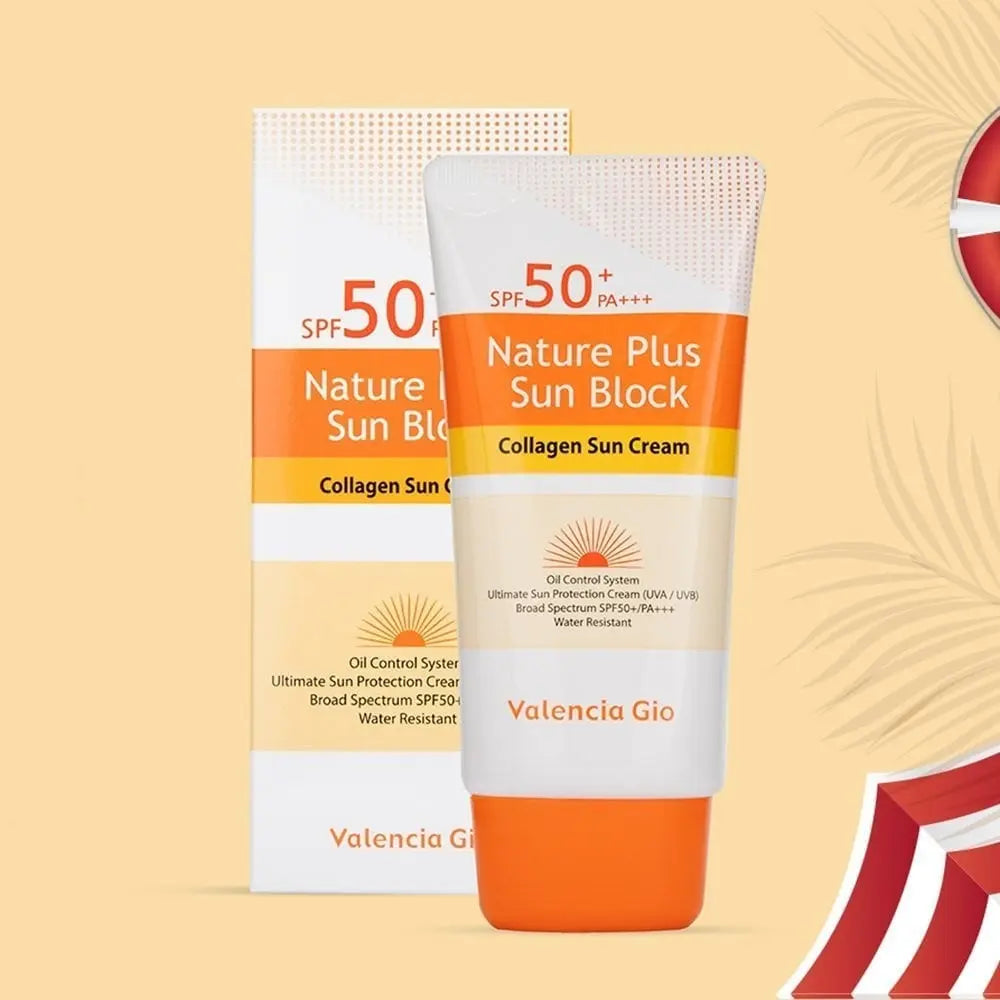 Valencia Gio Nature Plus Sun Block SPF 50+ (70ml)