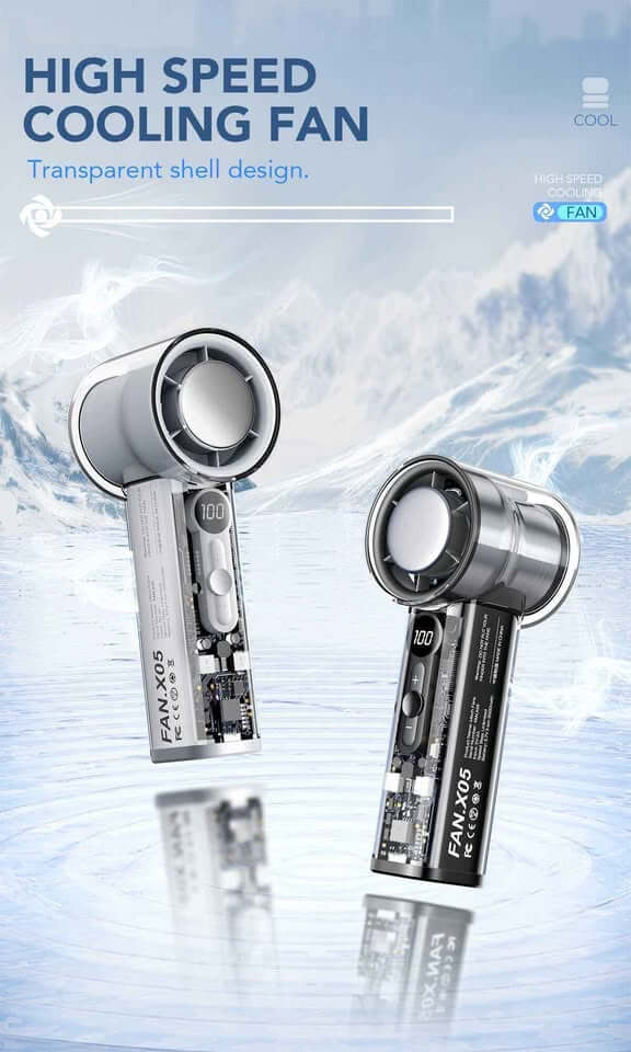 X05 Handheld High-Speed Cooling Fan
