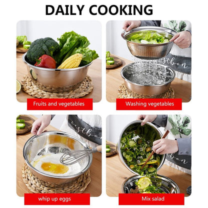 3 In 1 Vegetable Cutter with Drain Basket