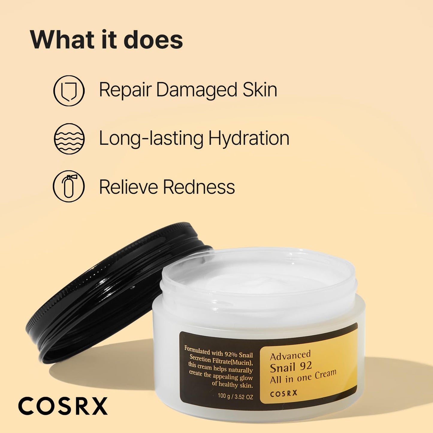 COSRX  Advanced Snail 92 All In One Cream-100g