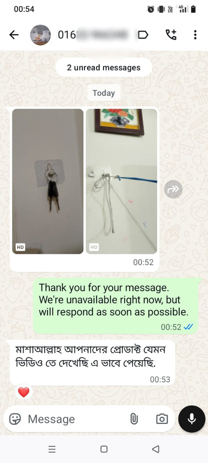 49 Pcs Wall Hook Combo With Magic Tape