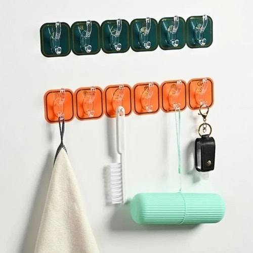 6pcs New Strong Hooks