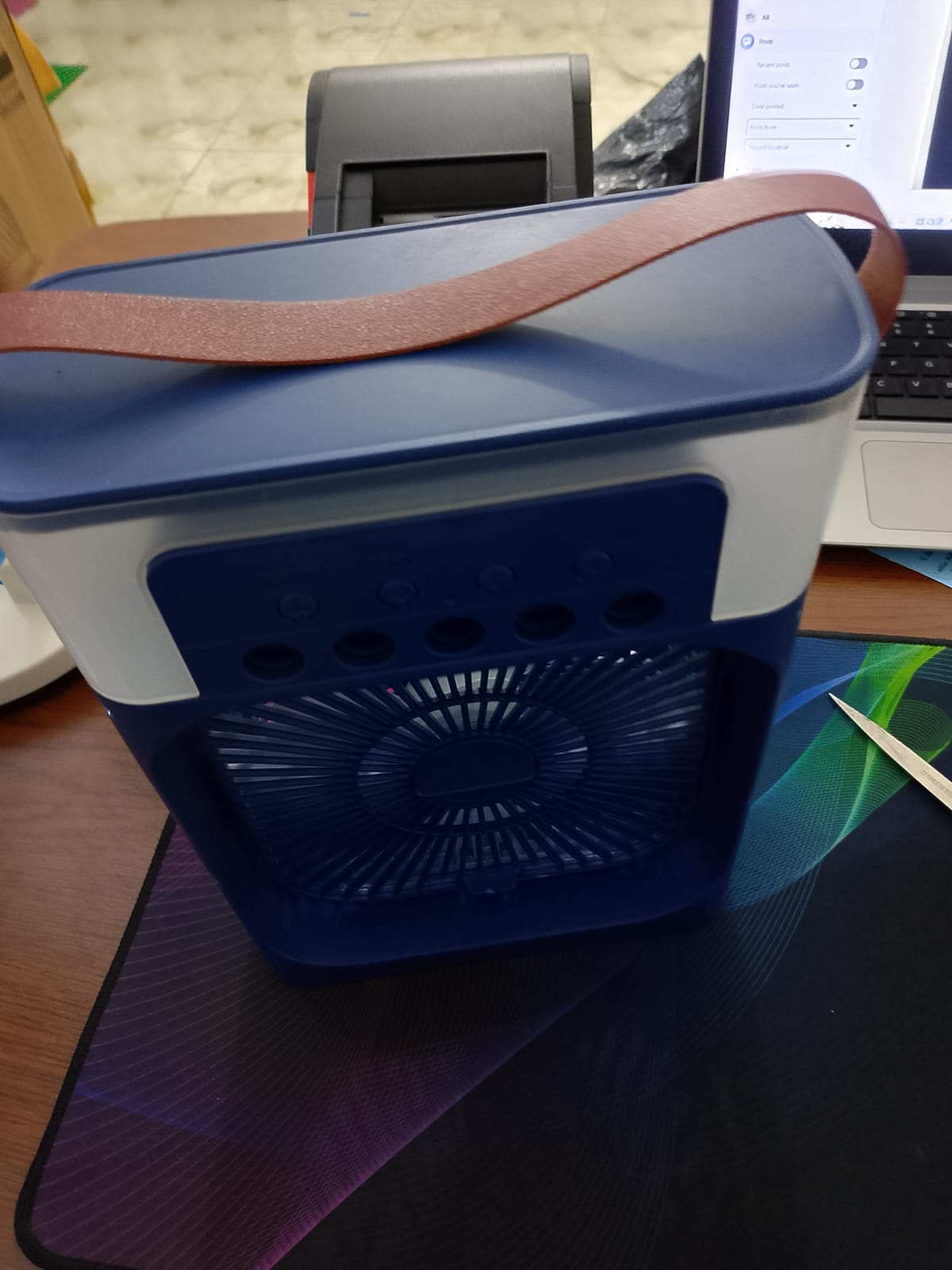 Portable Mini Air Cooler Fan