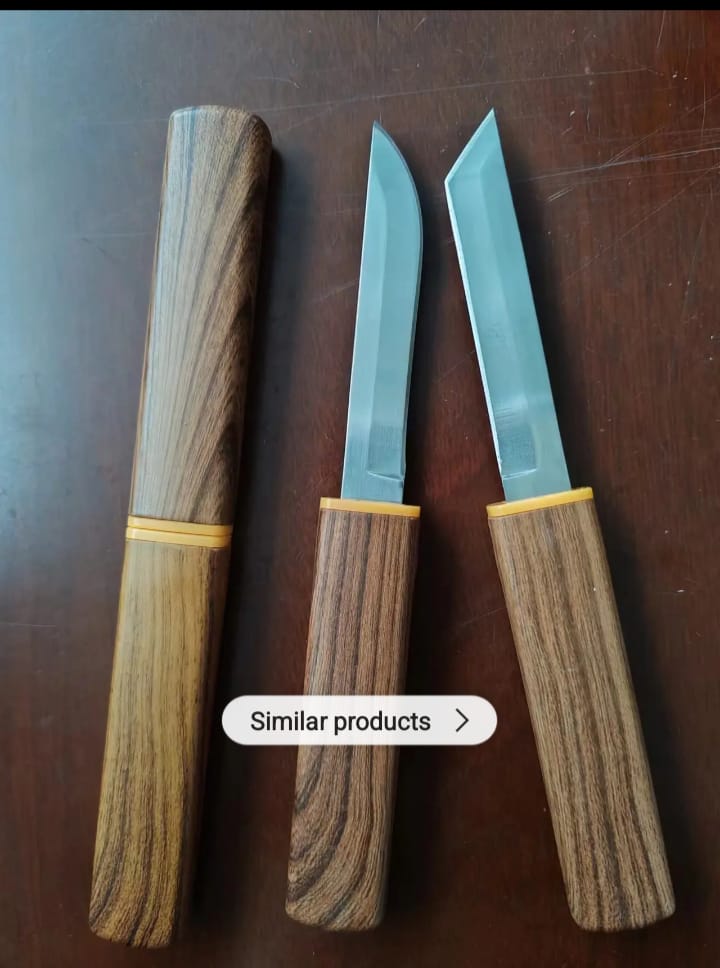 Messer scharfe klinge 2 in 1 Tragbar