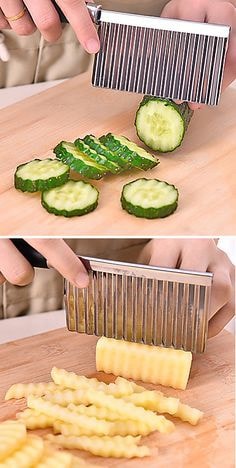 Crinkle cutter