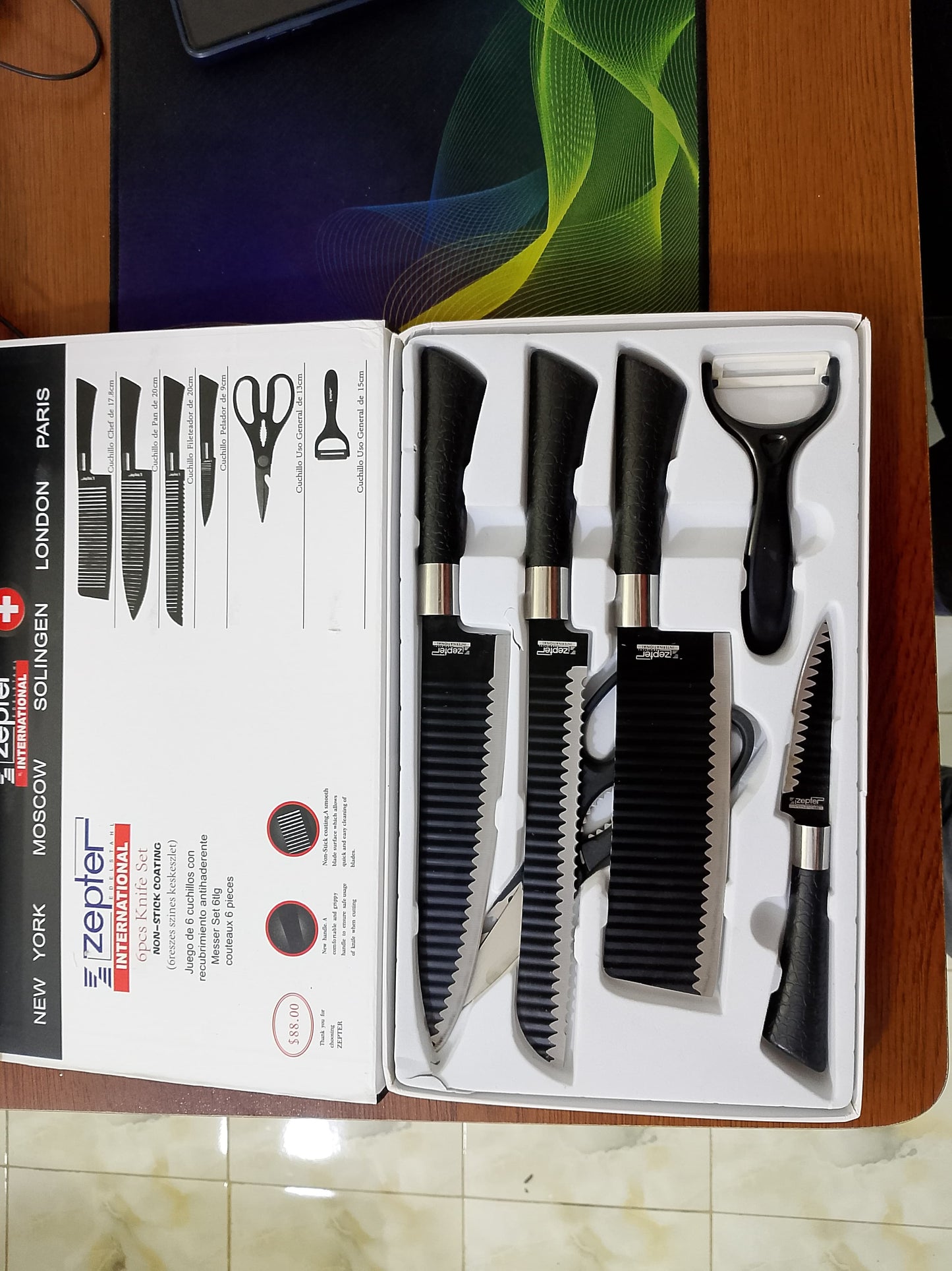 Zepter knife seT