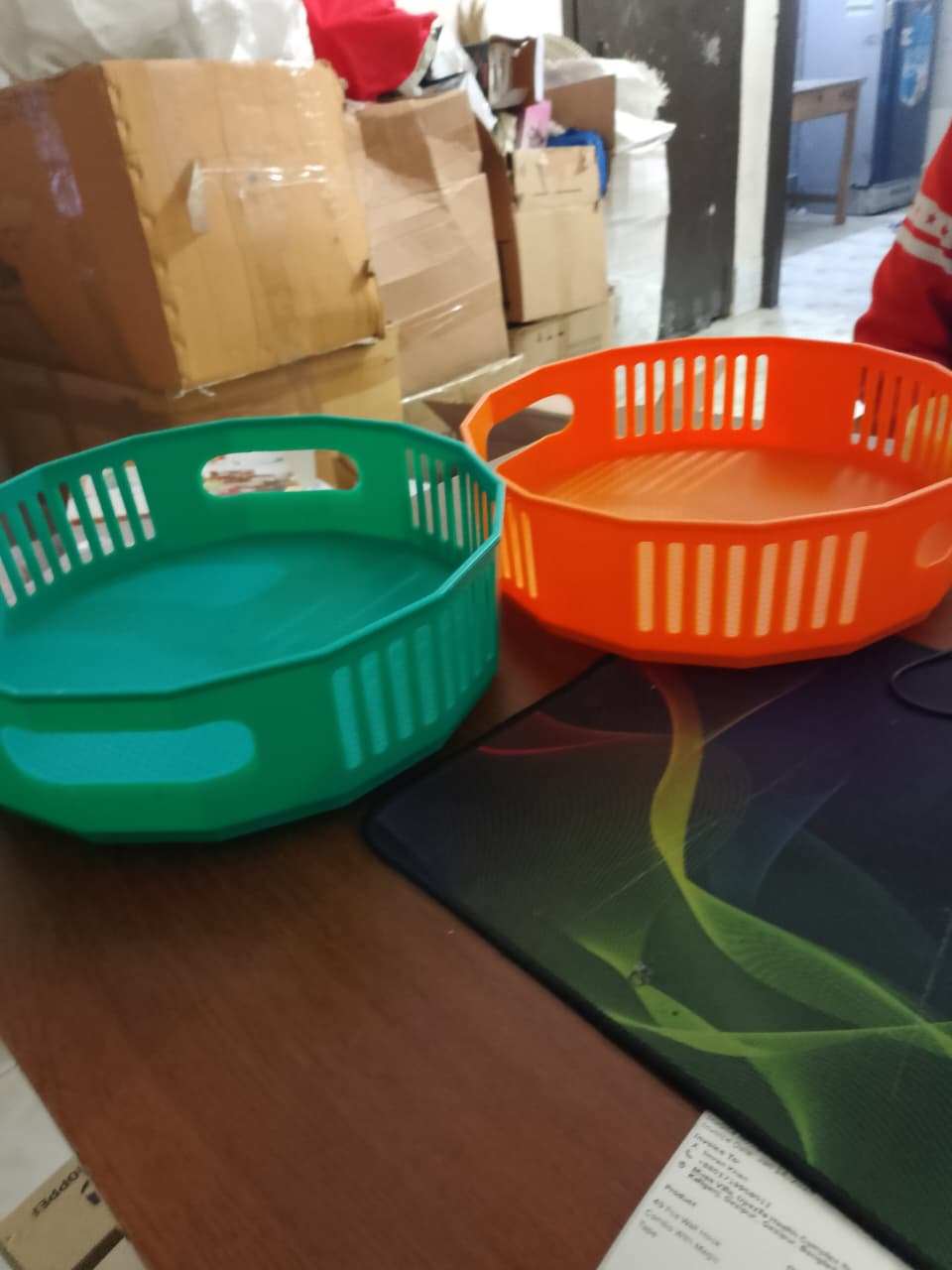 360° Rotating Kitchen Storage Basket – Space Saver & Easy Access Organizer