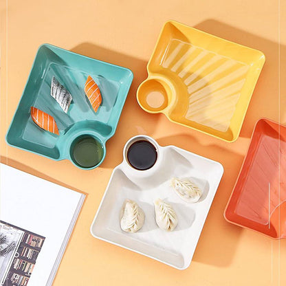 Multipurpose 4 Pcs dumpling plate set