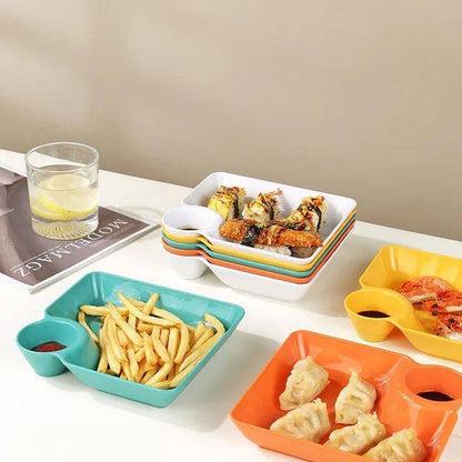 Multipurpose 4 Pcs dumpling plate set