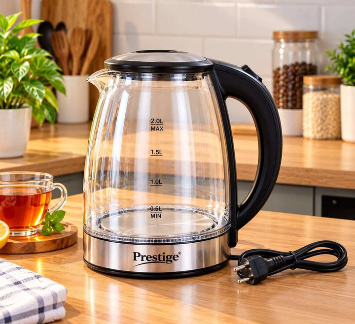 Prestige Crystal Glass Electric Kettle – 2.0 Litre