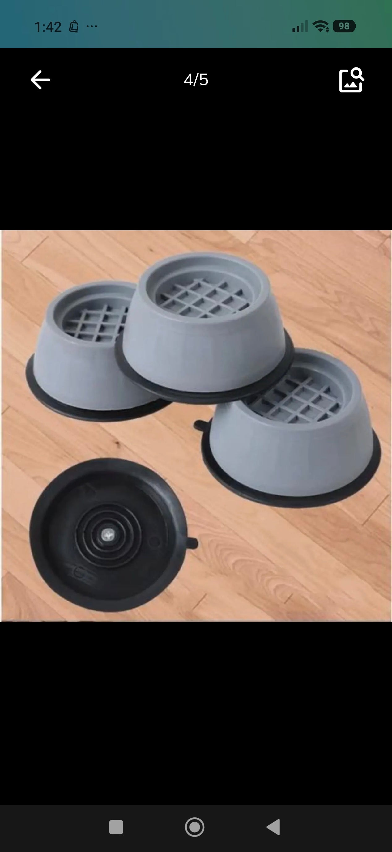 Anti-Slip Furniture & Washing Machine Shock Absorber Pad