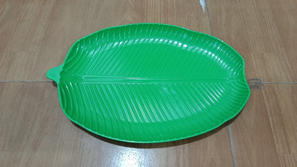 Banana Leaf Design Plate