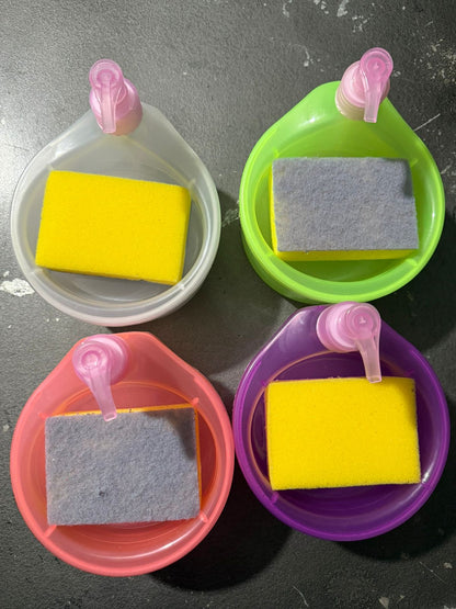 liquid Soap Dispenser with Sponge