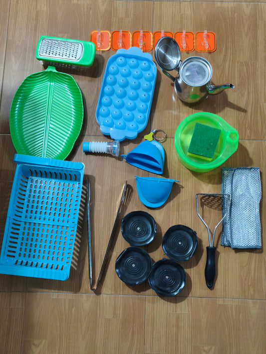 Kitchen Essentials Mega Combo (19 Items)